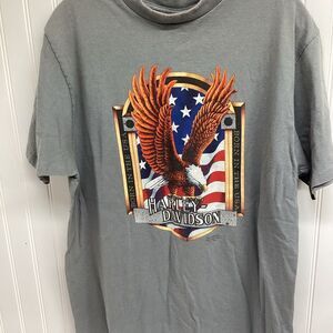 1991 Harley Davidson 3d Emblem Single Stitch Crazy Bobs Daytona Bike Week *G